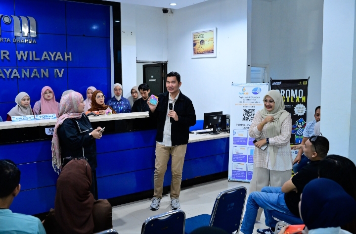 Perumda Air Minum Makassar Sosialisasikan Pembayaran Non-Tunai melalui QRIS, Transaksi Pelanggan Kian Cepat dan Aman