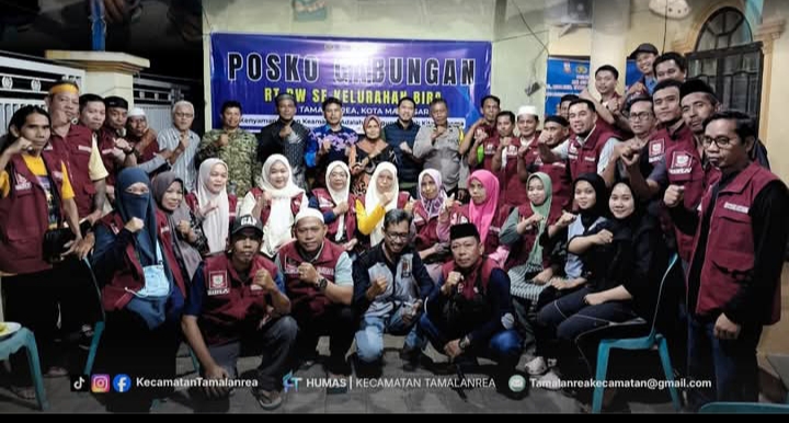 Sekcam Tamalanrea Apresiasi Peran RT/RW Kelurahan Bira dalam Edukasi Pengelolaan Sampah