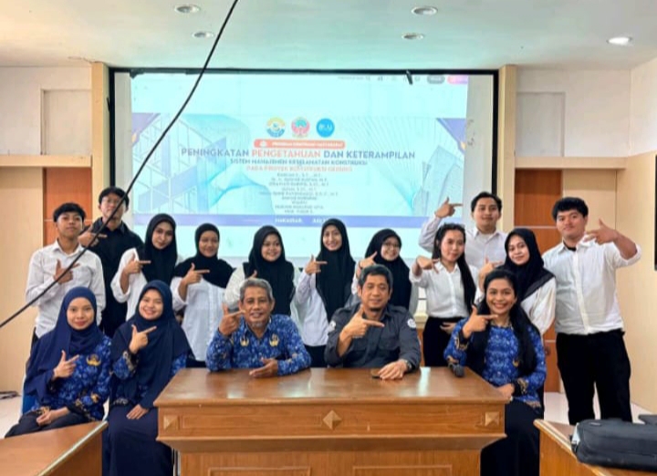 Tim Pengabdian Jurusan Teknik Sipil PNUP Gelar Pelatihan SMKK, Siapkan Mahasiswa Menuju Sertifikasi Petugas K3