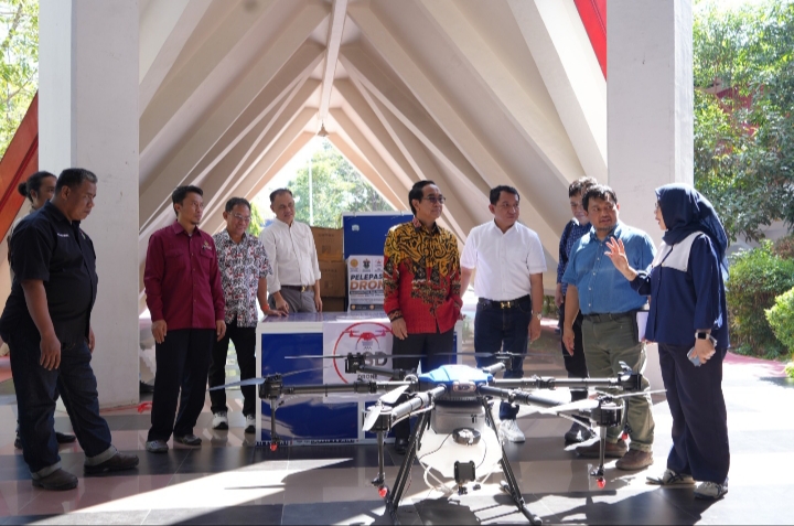 Didukung Kementerian Pertanian, Inovasi Drone Unhas Dukung Modernisasi Pertanian Indonesia
