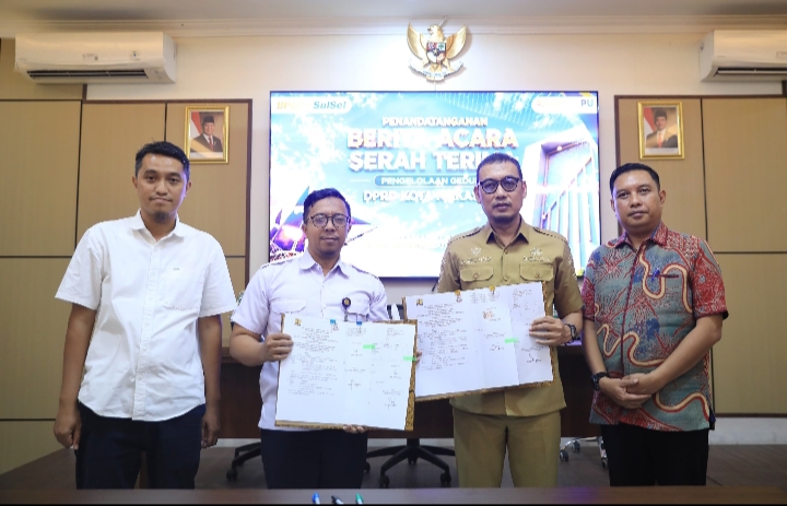 BAST Renovasi Ditandatangani, DPRD Makassar Segera Tempati Gedung di Kantor Lama