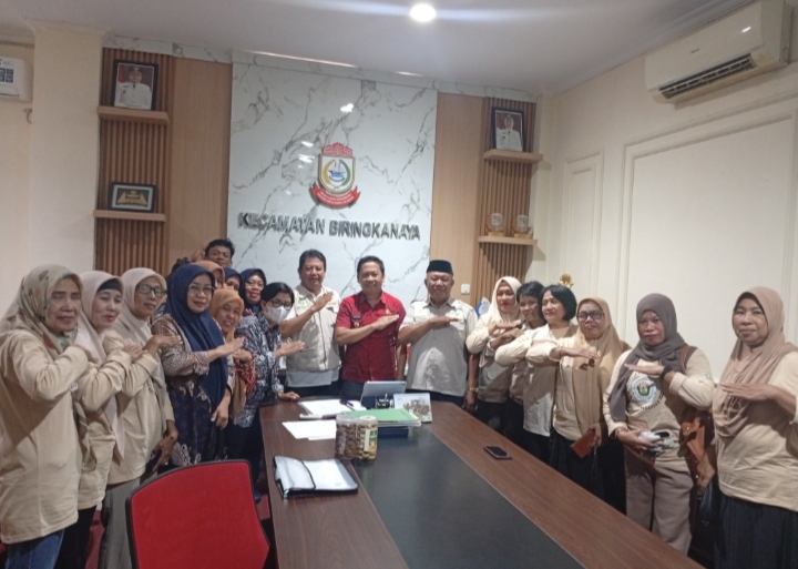 IPSM Kota Makassar Audiensi dengan Camat Biringkanaya, Perkuat Sinergi Penanganan Persoalan Sosial