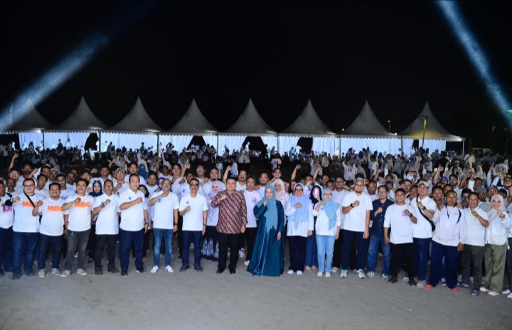 Gathering Pegawai HUT ke-102 Perumda Air Minum, Munafri Titip Pesan: Besarkan Perusahaan, Bukan Faksi