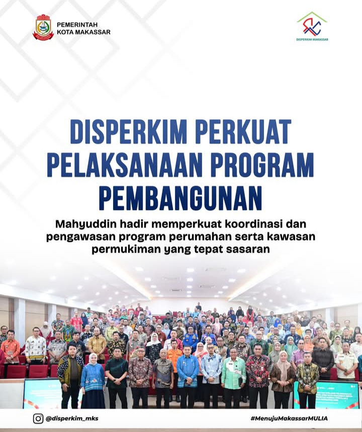 Kepala Disperkim Makassar Hadiri Monev APBD, Pemkot Tekankan Percepatan Program Berdampak bagi Masyarakat