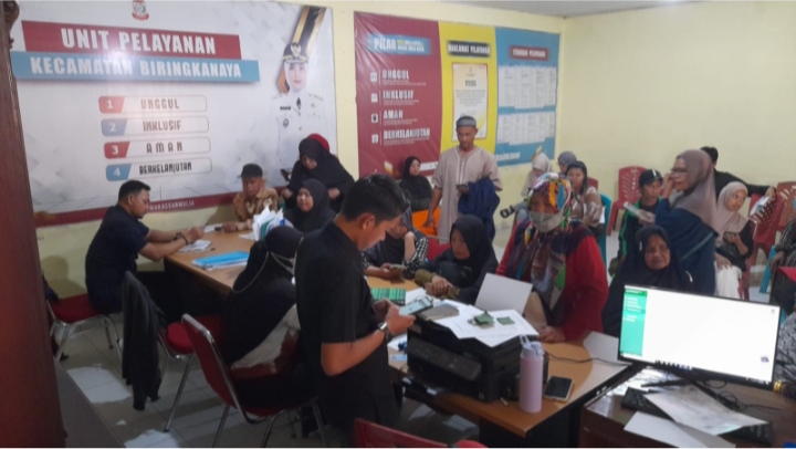 Unit Pelayanan 2 Daya Terus Tingkatkan Kualitas Pelayanan Administrasi Kependudukan, Permudah Akses Warga Biringkanaya