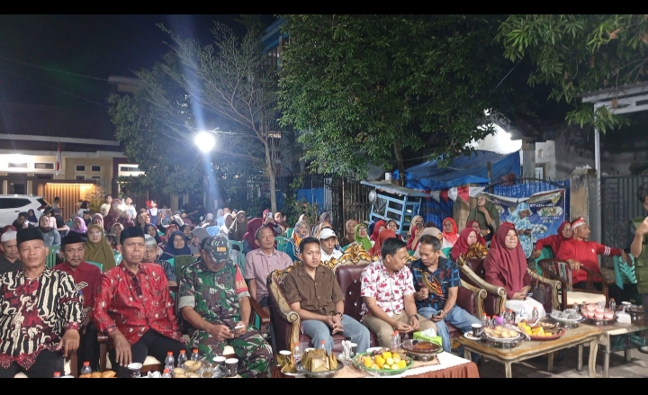 Bersama Lurah Sudiang Raya, Camat Biringkanaya Hadiri Malam Pesta Rakyat RW 6 Sudiang Raya, Ajak Warga Waspada Kebakaran