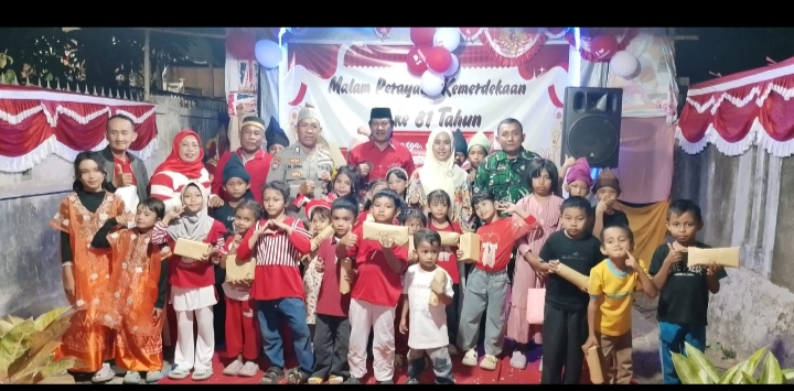 Lurah Bakung Hadiri Pesta Rakyat RT 06 RW 05, Lanjut Tudang Sipulung Bersama Warga