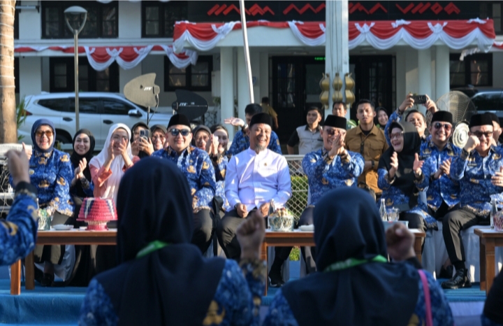 Pemkot Makassar Sambut 1.157 Peserta MTQ VIII KORPRI Nasional Lewat Defile Kafilah