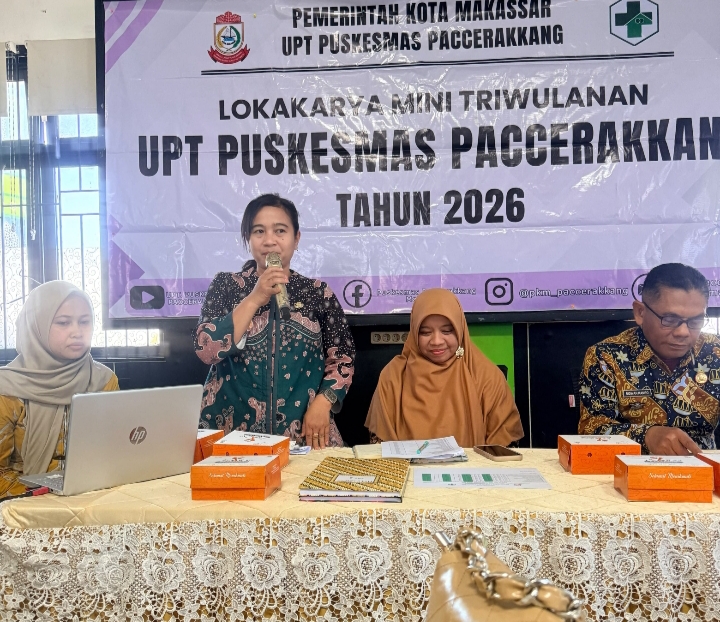 Lokakarya Mini Triwulan ke III UPT Puskesmas Paccerakkang Tahun 2026