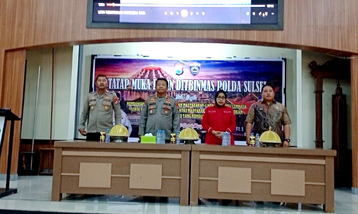 Polda Sulsel Perkuat Kemitraan Orsosmas Berbasis “Abbulo Sibatang” untuk Wujudkan Kamtibmas Kondusif