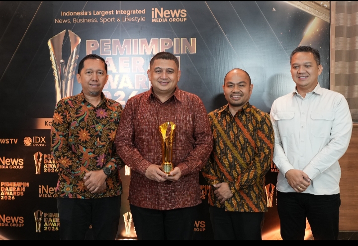 Satu-satunya dari Sulsel, Munafri Diganjar Penghargaan Inovasi Pemimpin Daerah Award 2026