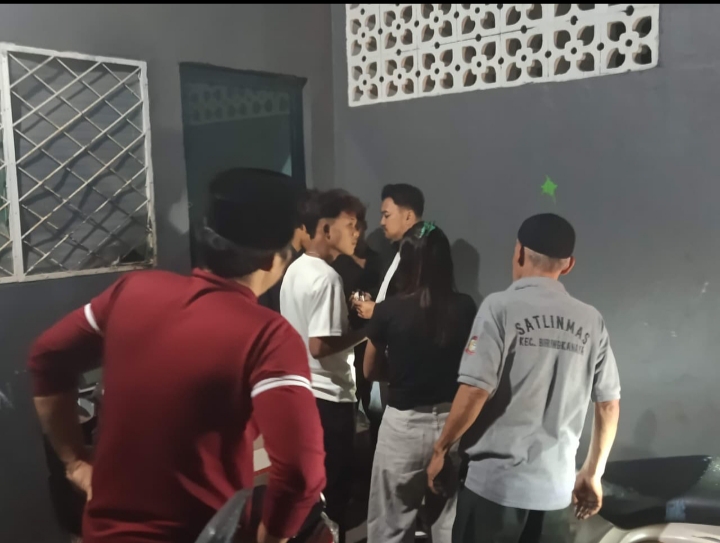 Usai Hadiri Maulid Nabi, Lurah Daya Bersama Tim Jaling Gelar Patroli Malam, Sasar Jam Rawan