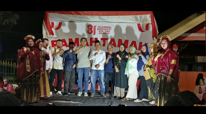Malam Ramah Tamah HUT RI ke-81 di RW 01 Bontoramba, Lurah Tamalanrea Ajak Warga Jaga Kamtibmas dan Kebersihan