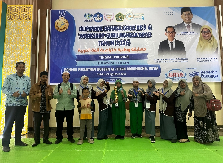 Siswa MIS Nahdlatul Ulum Maros Raih Juara 1 Olimpiade Bahasa Arab se-Sulsel