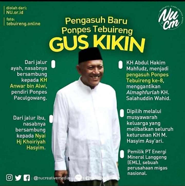 Gus Kikin Bukan Kiai Biasa, dari Dunia Pelayaran hingga Puncak Kepemimpinan NU