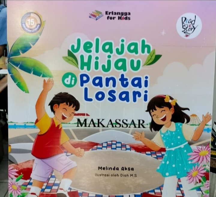 Buku “Jelajah Hijau di Pantai Losari” untuk Edukasi Siswa, Melinda: Semestinya Dibagikan Gratis