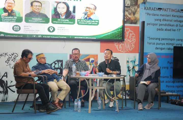 KAHMI Sulsel Uji Gagasan Masa Depan Hubungan Pusat dan Daerah