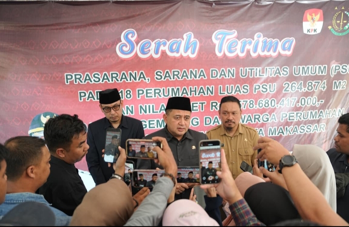 Pemkot Makassar Terima PSU 18 Perumahan, Nilai Aset Capai Rp578,68 Miliar