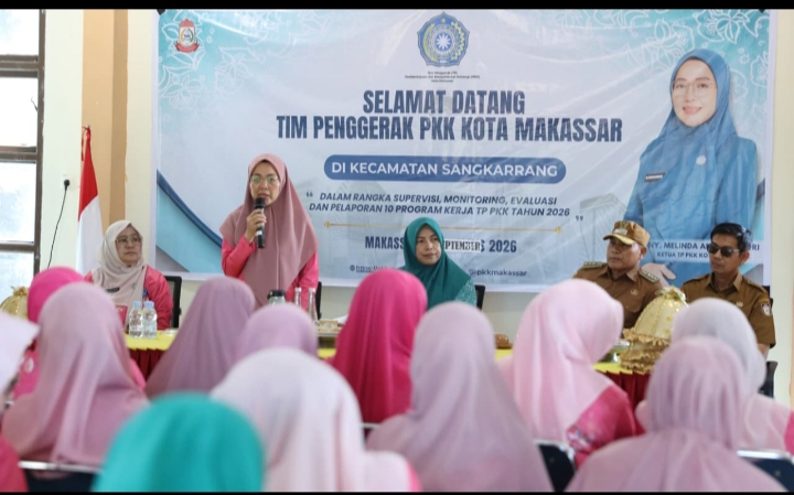 TP PKK Kota Makassar Supervisi SMEP di Kepulauan Sangkarrang, Melinda Aksa Dorong Program PKK Berdampak Nyata