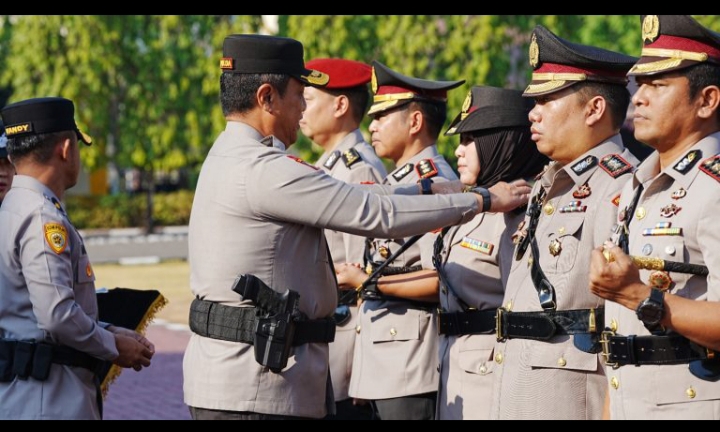 Polda Sulsel Gelar Sertijab Lima Kapolres, Kapolda Tekankan Profesionalisme dan Pelayanan Publik