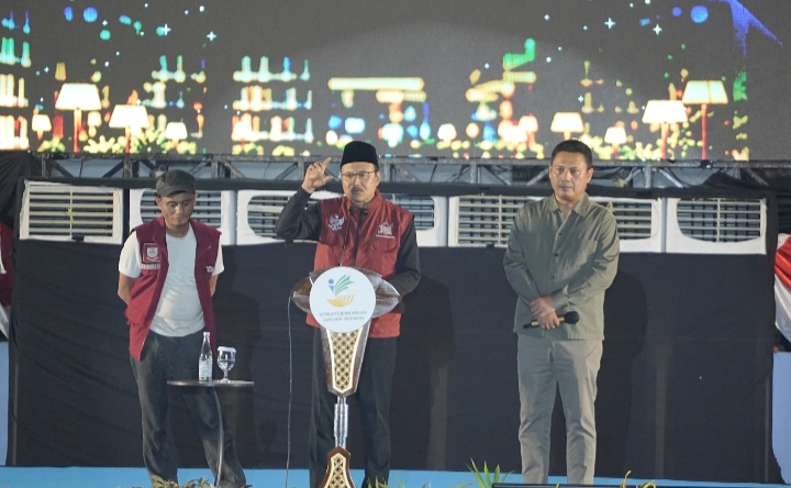 Wakil Ketua Komisi V DPR RI Andi Iwan Darmawan Aras Hadiri Peluncuran Gerakan Nasional Peduli Tetangga, Dorong Bansos Tepat Sasaran