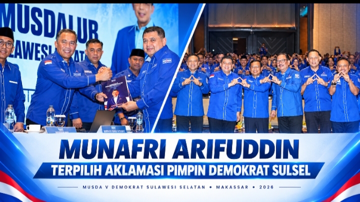 Munafri Arifuddin Kantongi Dukungan Aklamasi, Demokrat Sulsel Masuki Babak Baru Kepemimpinan