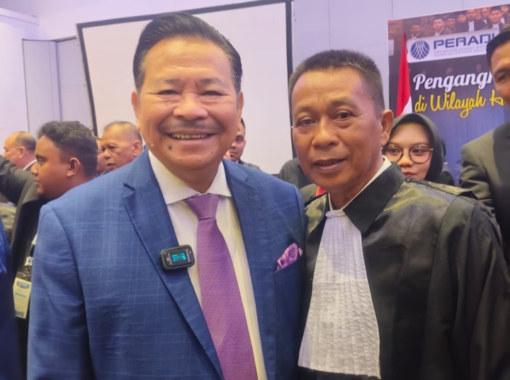 Abd Malik, S.H. Resmi Menyandang Profesi Advokat PERADI, Otto Hasibuan: Kini Kita Teman Sejawat