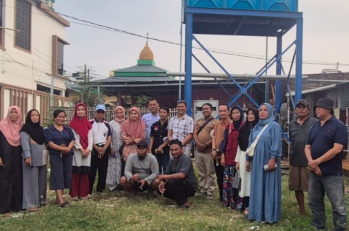 Warga RW 06 Kelurahan Bakung Gelar Pemilihan Struktur KP SPAMS BTN Kodam III